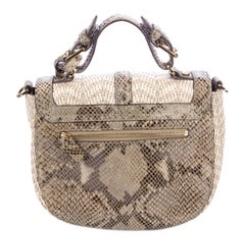 NWOT Tory Burch Snakeskin Satchel Bag - Picture 3 of 6